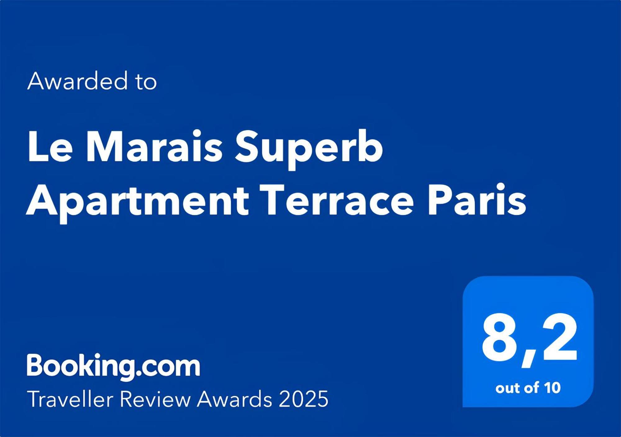 Le Marais Superb Apartment Terrace Paris Free Netflix Kültér fotó