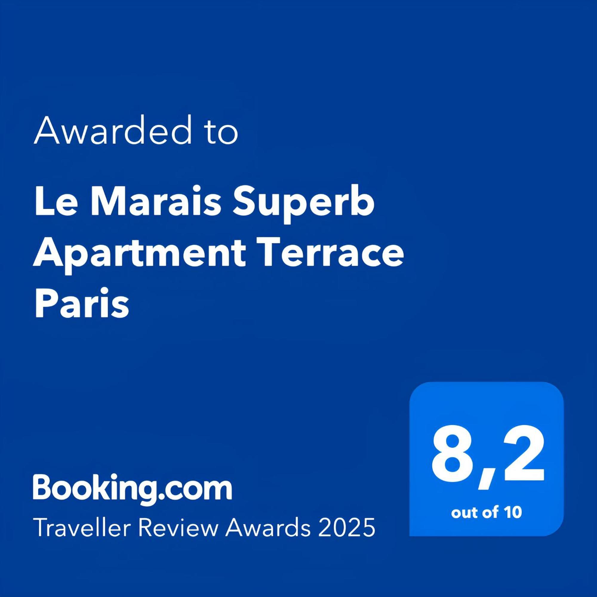 Le Marais Superb Apartment Terrace Paris Free Netflix Kültér fotó